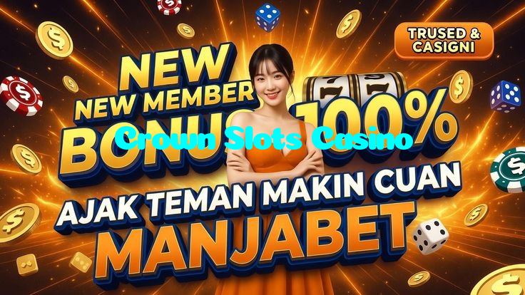 Crown Slots Casino casino presented on mobile device in Pakistan with slots and live games